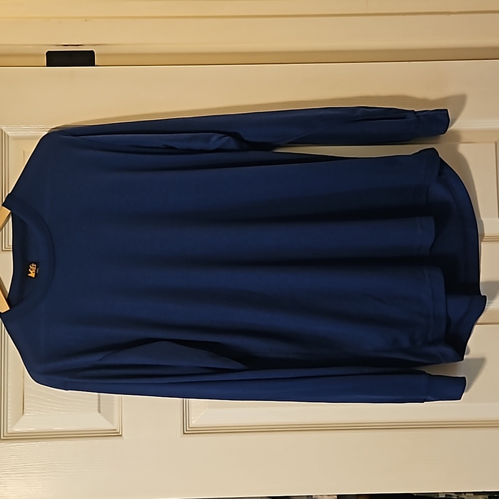 REI Men's Blue Long-Sleeved Shirt Size XL